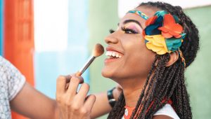 penteados para o carnaval